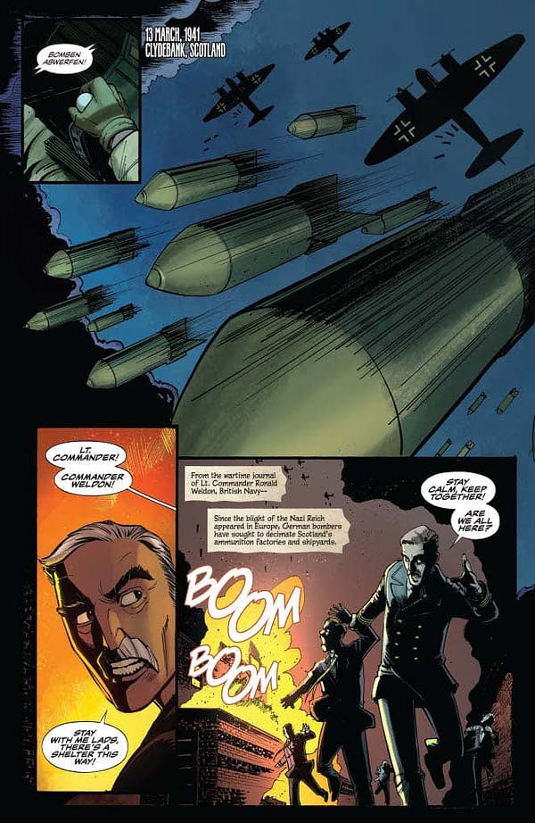 Jeff Parker's Writer's Commentary on James Bond Origin #1