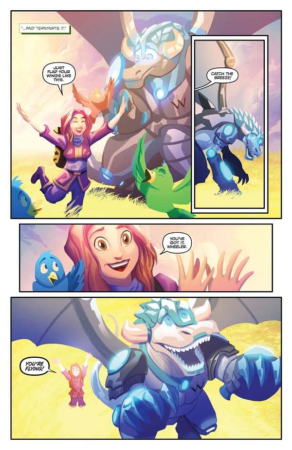Todd Matthy's Writer's Commentary on Robots Vs Princesses #2