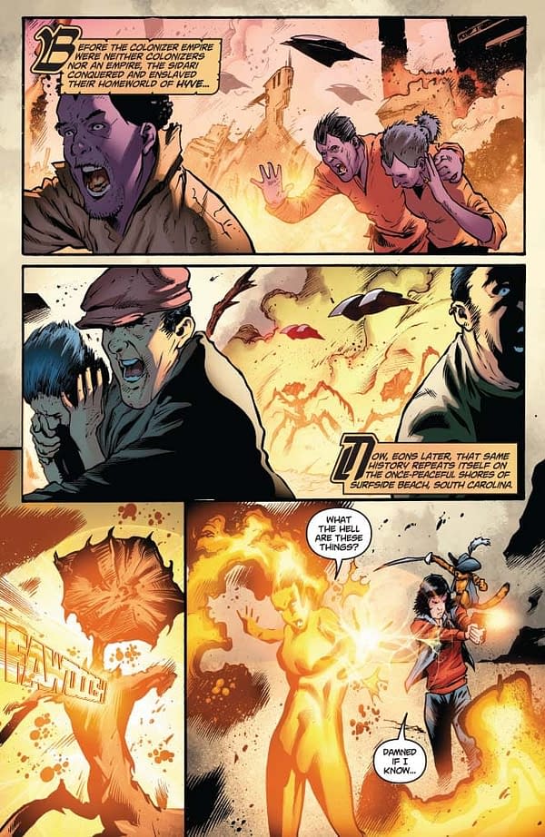 Marc Guggenheim's Writer's Commentary on Swashbucklers: The Saga Continues #5