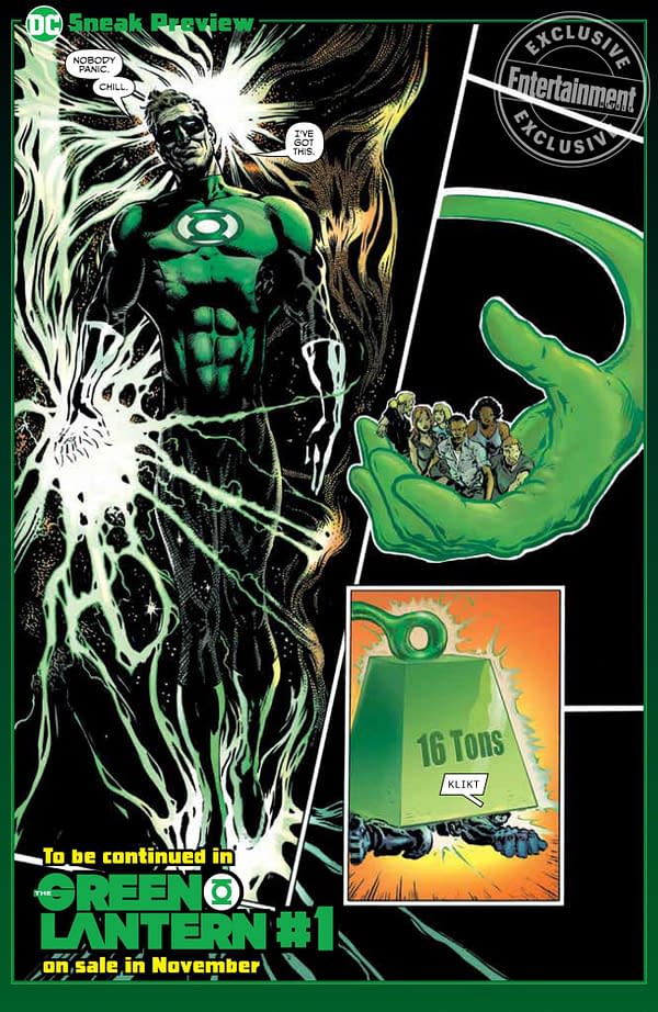 Grant Morrison Reimagines Green Lantern as a Dude Who Crashes on Your Couch (Preview)