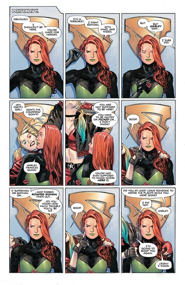 What Does Heroes In Crisis #2 Preview Mean For Death of Poison Ivy Theory?