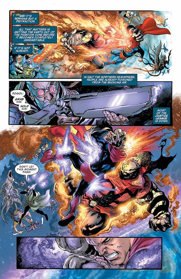 Hitting Rogal Zaar Serves No Purpose According to Superman (Superman #4 Preview)