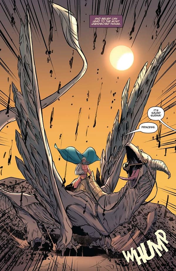 Amy Chu (and Her Interns) Writer's Commentary on Dejah Thoris #10