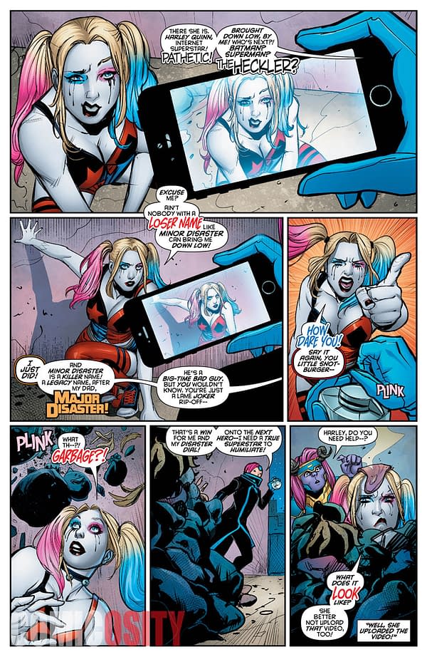 Minor Disaster &#8211; A New Legacy Character for Harley Quinn