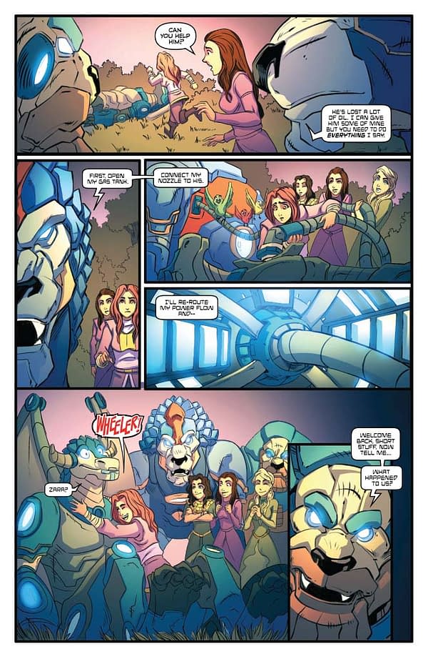 Todd Matthy's Writer's Commentary on Robots Vs Princesses #3