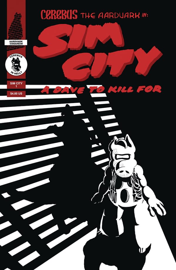 Dave Sim Parodies Sin City Two Cerebuses In a Row&#8230;