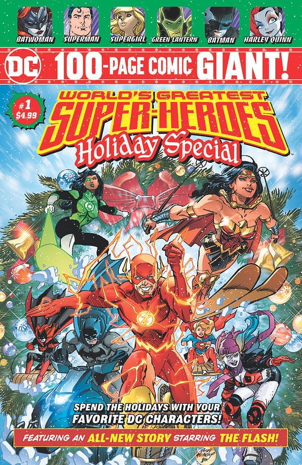 100-Page World's Greatest Super-Heroes Holiday Special Hits Walmart on Sunday With a Lobdell/Booth/Rapmund Flash Story