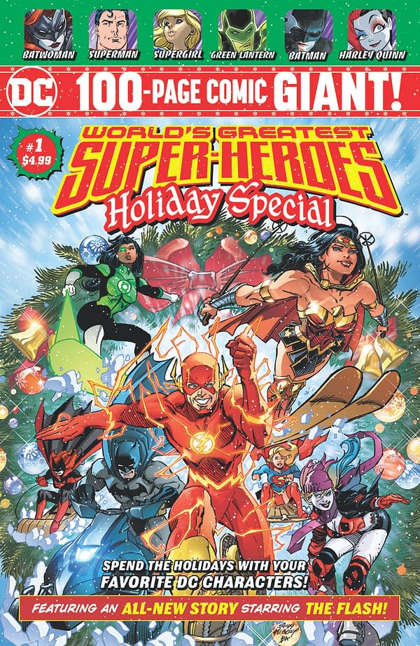 100-Page World's Greatest Super-Heroes Holiday Special Hits Walmart on Sunday With a Lobdell/Booth/Rapmund Flash Story