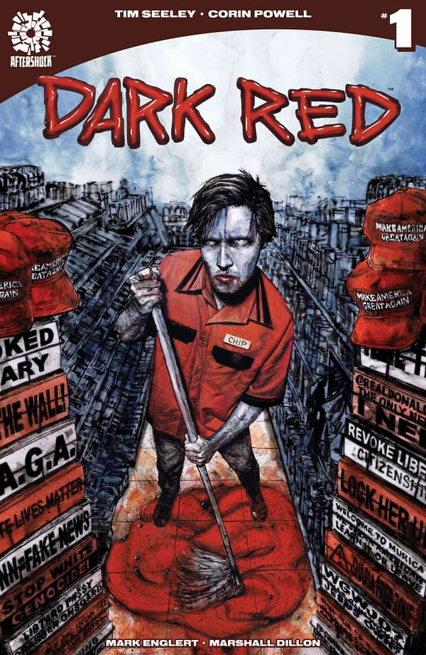 Tim Seeley and Corin Howell Explore America's Political Divide with Vampires in New Series Dark Red