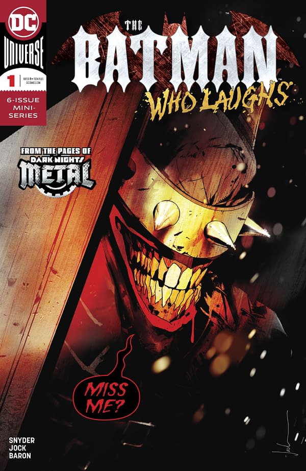 The Batman Who Laughs #1 Review: Snyder and Jock Show Off Their Brilliance In Great First Issue