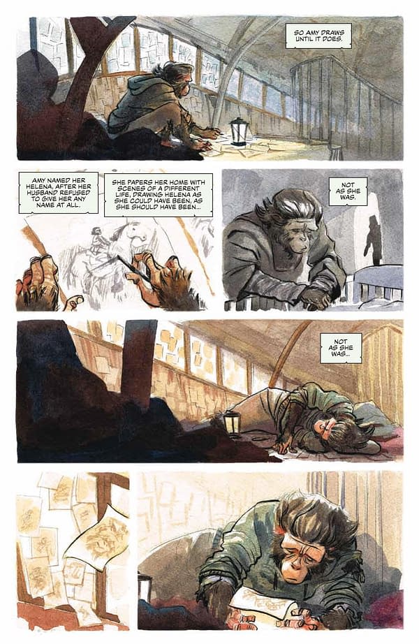 'Planet of the Apes: The Simian Age" #1 Review
