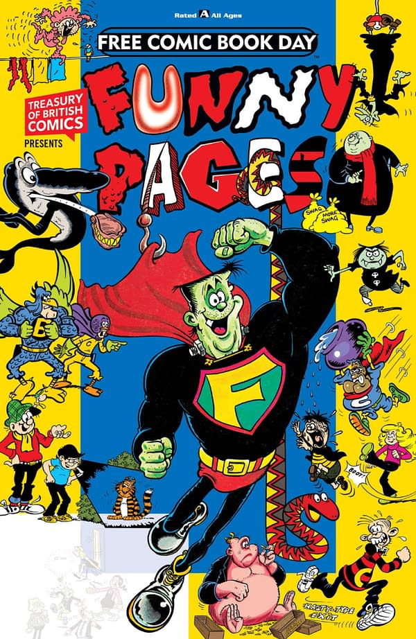 2000AD's Funny Pages &#8211; Free Comic Book Day 2019 Preview