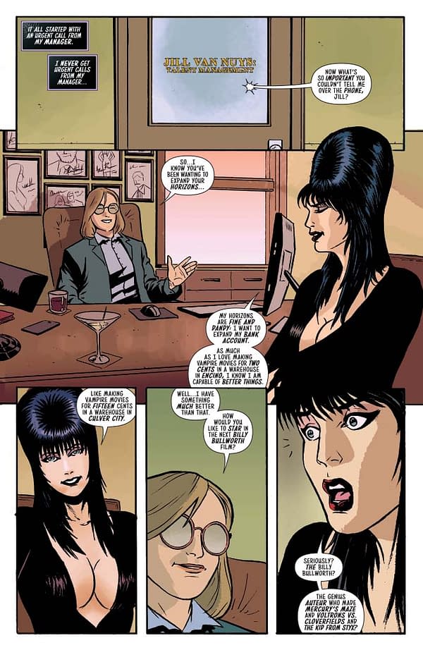 A Writer's Commentary: David Avallone on The Shape Of Elvira #1