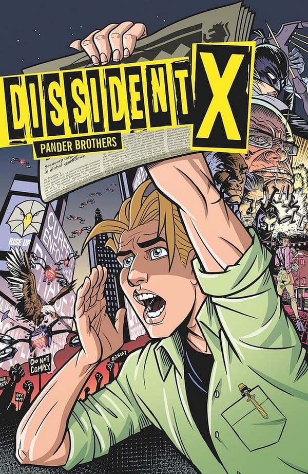 Pander Brothers' Triple X Remastered, Renamed Dissident X, and Rereleased at Dark Horse