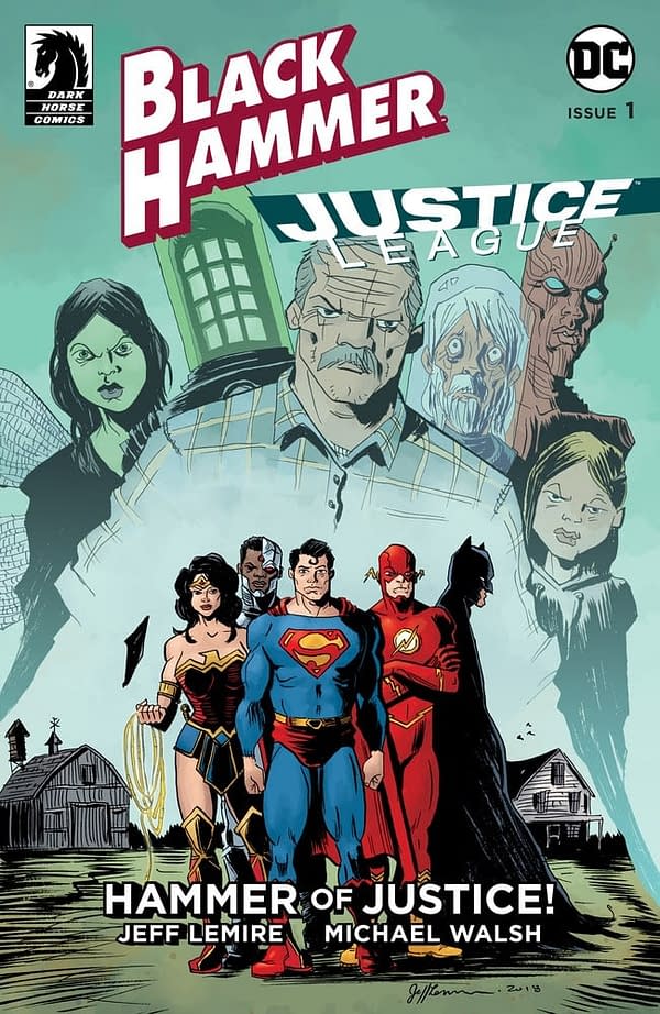 TOLDJA: A Justice League/Black Hammer Crossover From Jeff Lemire