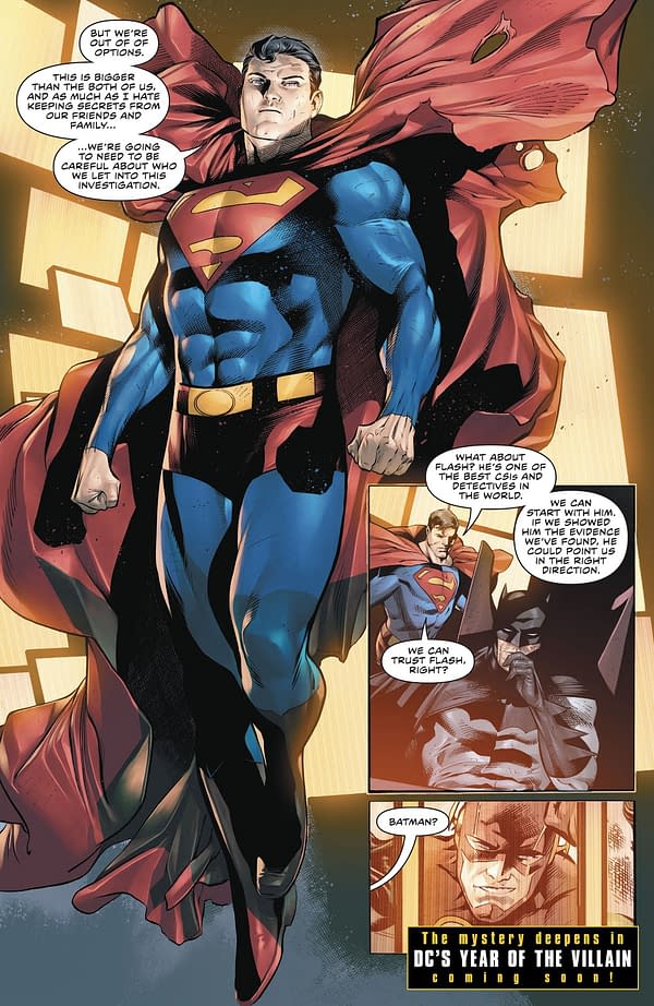 Joshua Williamson's Teasers For Superman/Batman Comic
