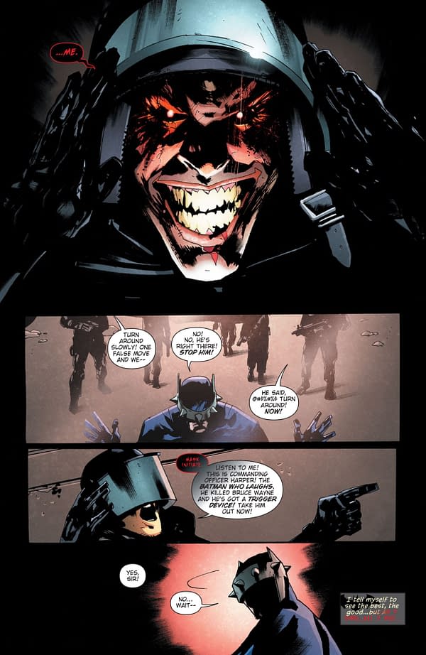 'Batman Who Laughs #4': How DOES He See Through That Thing? *SPOILERS