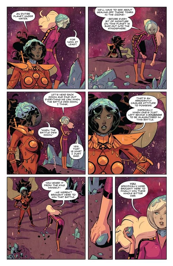 Leah Williams' Writer's Commentary on Barbarella/Dejah Thoris #3 &#8211; 'Inspired by a Real Scientific Phenomenon'