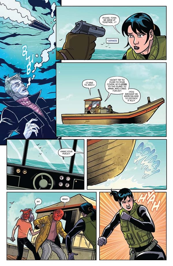 Christopher Hastings' Writer's Commentary For Six Million Dollar Man #4 &#8211; The Deleted Fish Commentary
