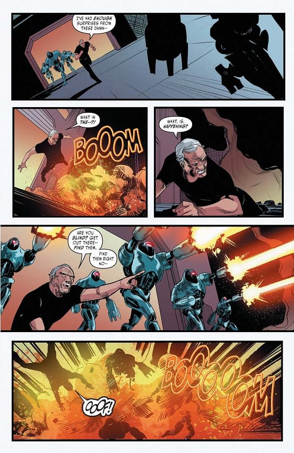 Michael Moreci's Writer's Commentary on Battlestar Galactica: Twilight Command #5 &#8211; "If We All Had Dads Like Adama, This World Would be a Better Place"