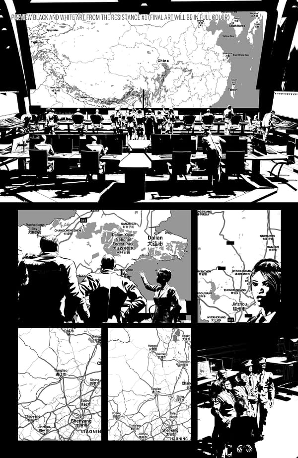 Babylon 5's Joe Michael Straczynski to Write Resistance Spinoff, "Moths", From AWA Comics