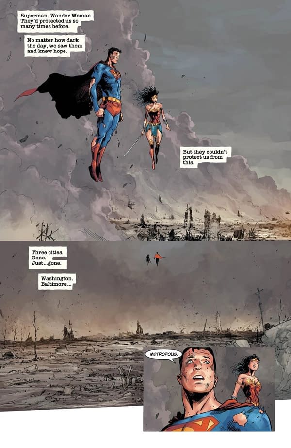 Batman, Superman, and Wonder Woman Creating New Sanctuaries So Soon? DCeased #5 [Preview]