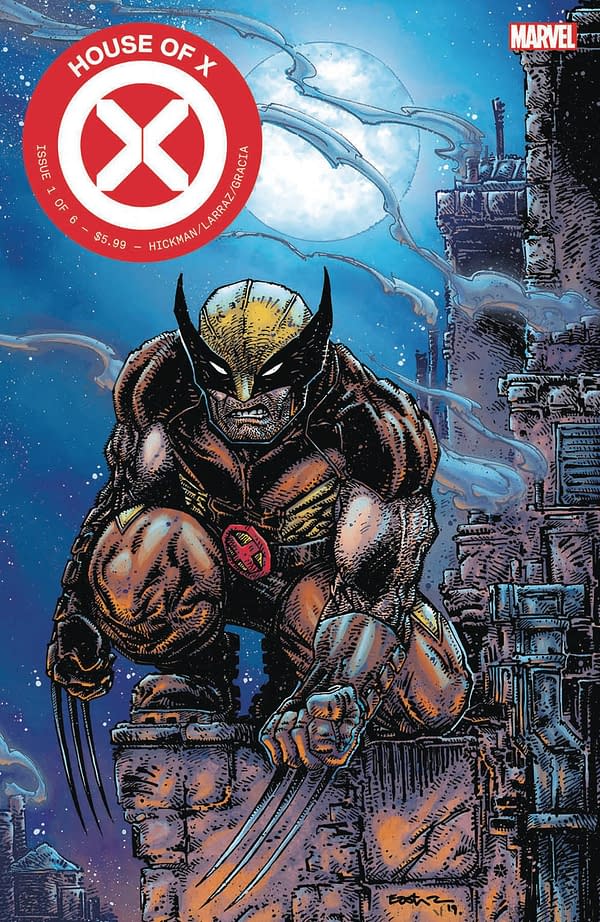 Kevin Eastman's Wolverine for House Of X and Ron Lim's Silver Surfer for Black