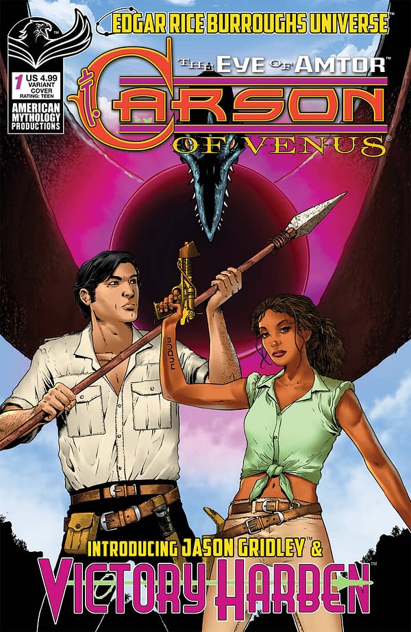 Jason Gridley and Victoria Harben Come to the Edgar Rice Burroughs Universe in 2020