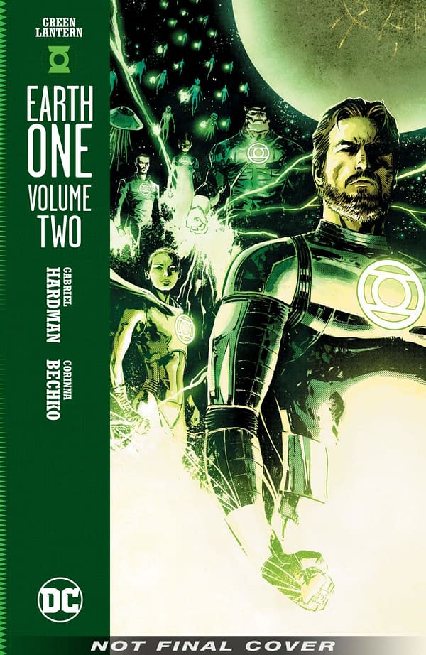 Hal Jordan and John Stewart Team Up in Greeen Lantern: Earth One Vol 2, Summer 2020