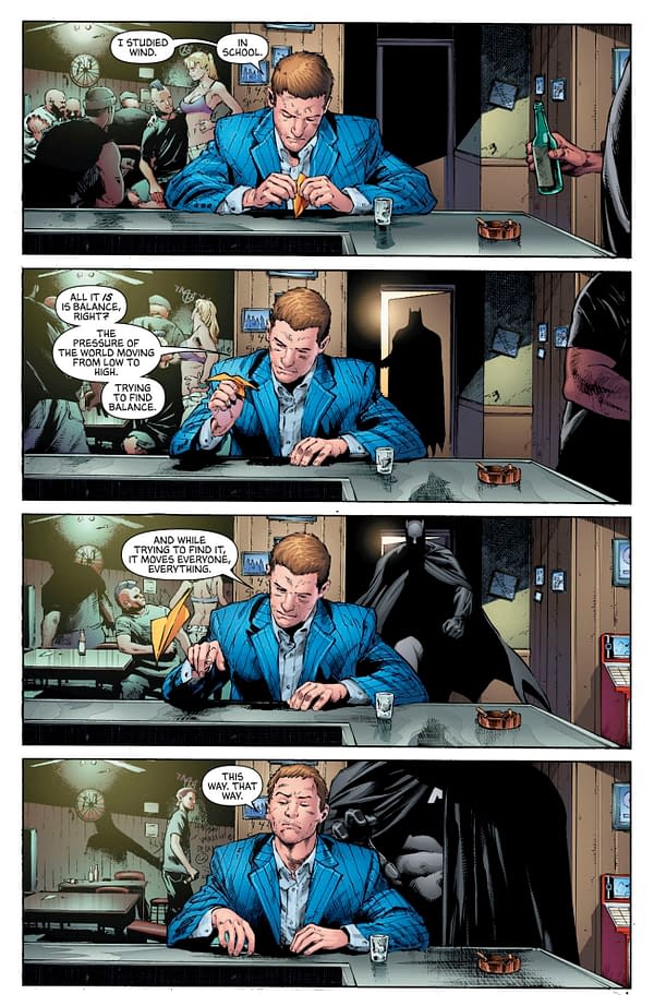 Batman and Kite Man Walk Into a Bar in Tom King's Final Batman #85