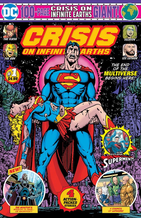 DC's Crisis on Infinite Earths 100-Page Giant to Tie-In with CW Crossover