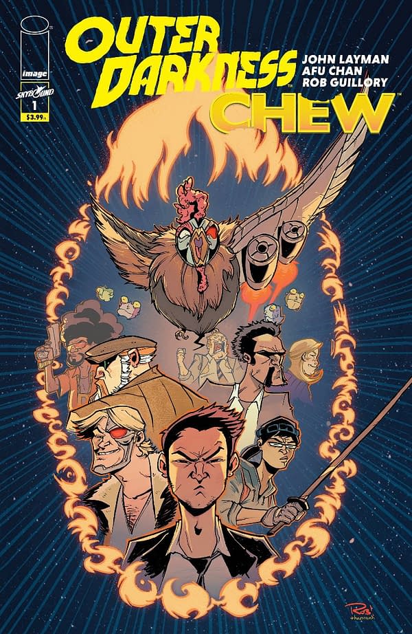 Chew and Outer Darkness to Crossover at Image, by John Layman, Afu Chan, and Rob Guillory