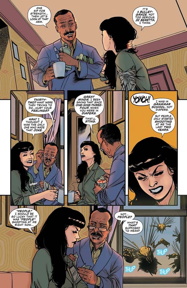 David Avallone's Writer's Commentary on Bettie Page Unbound #9