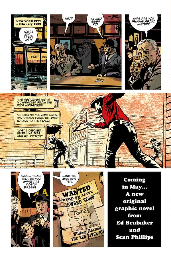 A Proper, Actual, Movie-Style Trailer (In Comics Form) For Ed Brubaker and Sean Phillips' Pulp
