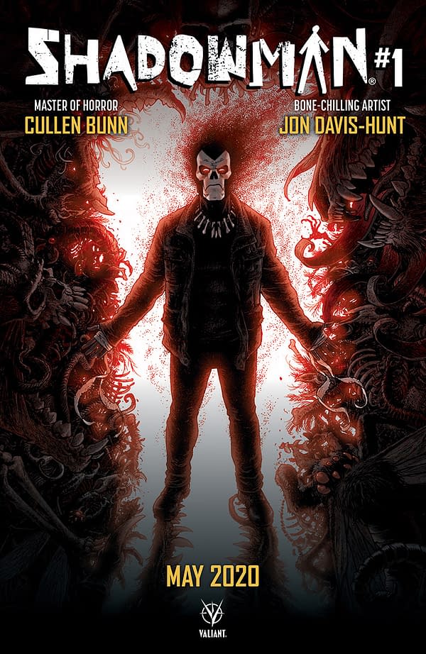 Cullen Bunn and Jon Davis-Hunt Relaunch Shadowman at Valiant in May