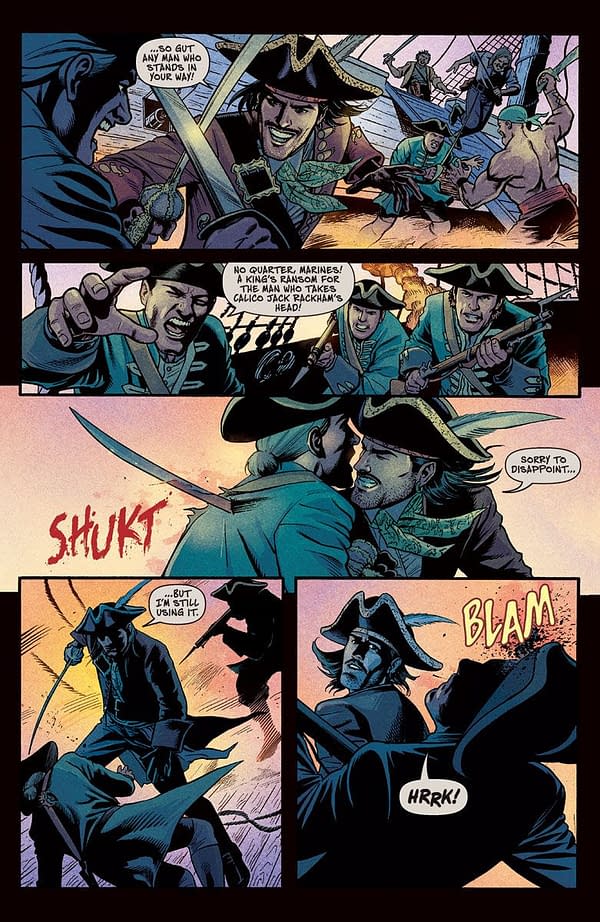 Preview of Pirate Anne Bonny Comic, 