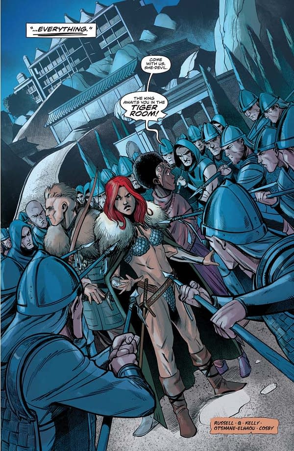 Red Sonja #14 Extended Preview