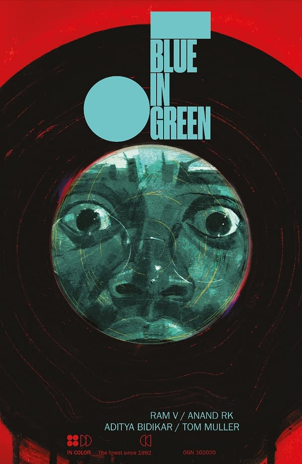 Grafity Wall's Ram V and Anand RK Reunite for Blue In Green OGN From Image Comics