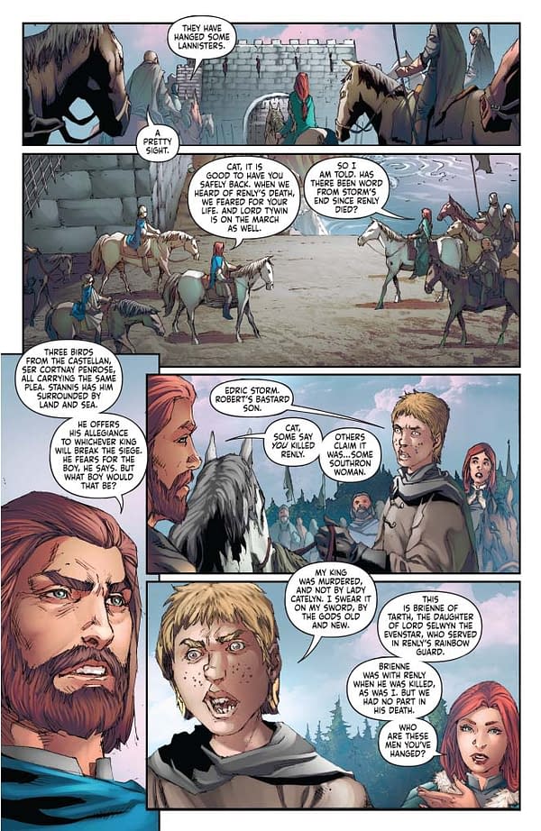 Landry Walker's Writer's Commentary on A Clash Of Kings #3.