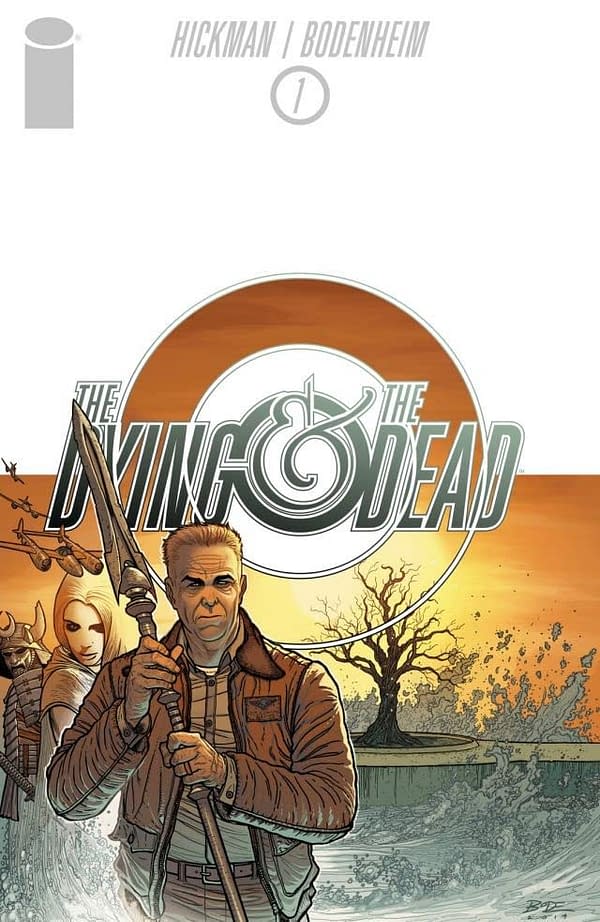 The cover of The Dying and the Dead #1 by Jonathan Hickman and Ryan Bodenheim.