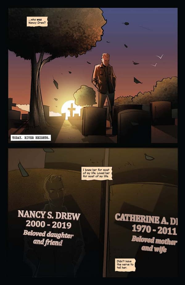 The Death of Nancy Drew #1 - Anthony Del Col's Writer's Commentary