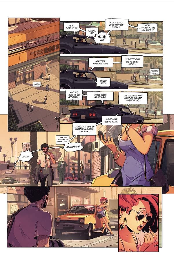 Preview of Gunning for Ramirez by Nicolas Petrimaux From Image Comics.