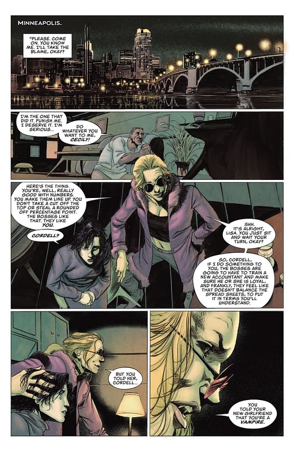 How the Vampire: The Masquerade Comic Book Splits The Story (Preview),