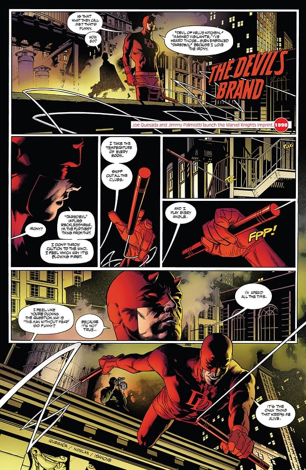 How Joe Quesada's Mountain Climb Affected Daredevil - Comic-Con@Home.
