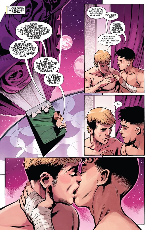Teddy And Billy in Lords Of Empyre: Hulkling - Betrayed With A Kiss.