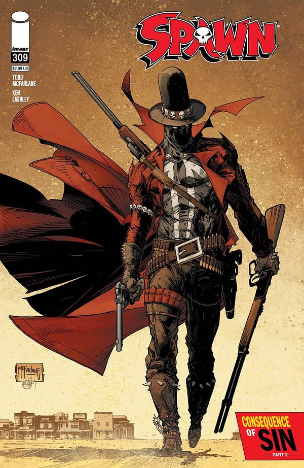 Spawn's Comic Book Sales Jump Up 25% With Gunslinger Spawn