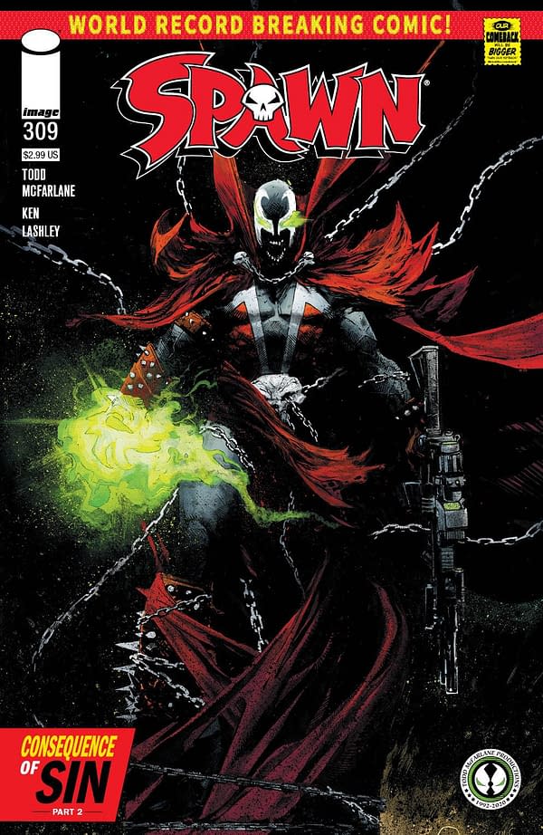 Spawn's Comic Book Sales Jump Up 25% With Gunslinger Spawn