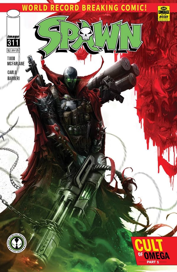Spawn's Comic Book Sales Jump Up 25% With Gunslinger Spawn
