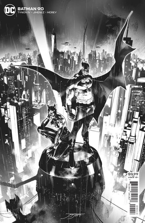 3rd printing cover to Batman #90.