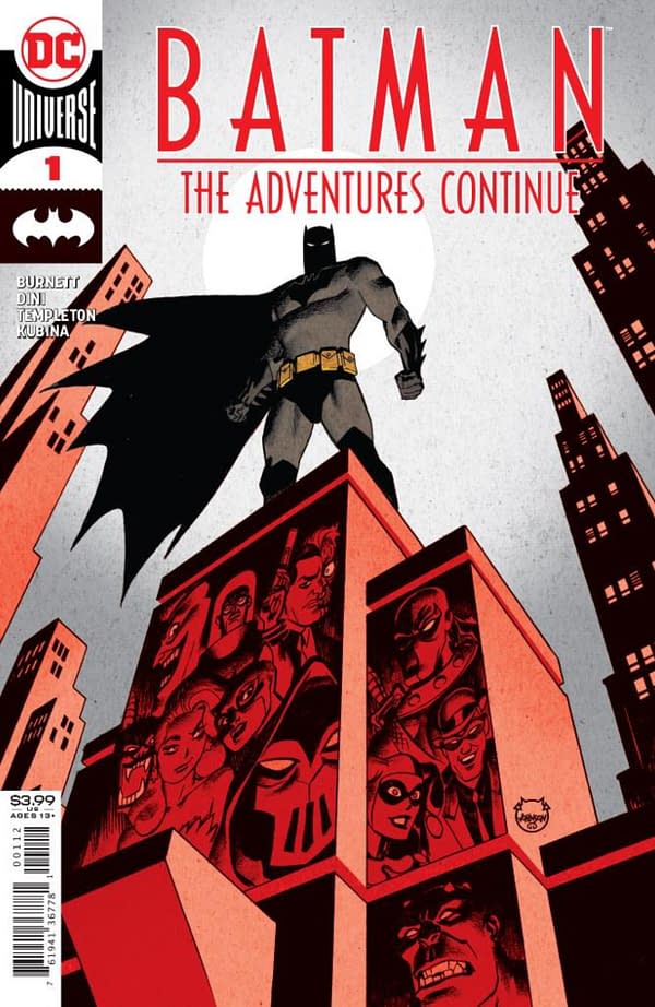 Batman: The Adventures Continue #1 cover.